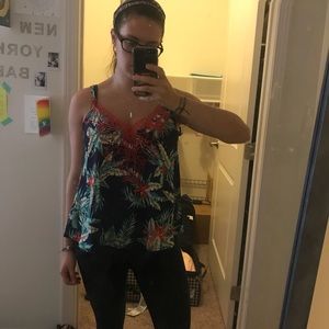 Flower tank top